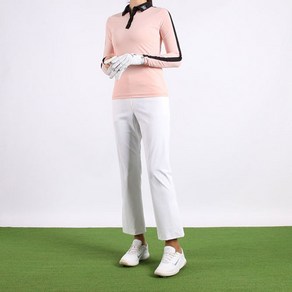 DAYSILY GOLF 여성 골프웨어 슬랙스핏 슬릿 부츠컷 스판 골프바지 화이트