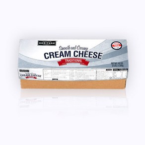 슈라이버 헤리티지 크림치즈 1.36kg 유크림 53% 앵커 크림치즈 대체[아이스박스포함]
