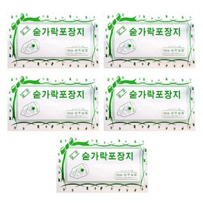 [더착한푸드]숟가락집(삼주 중) 5개 숟가락집 숫가락집 숟가락포장지