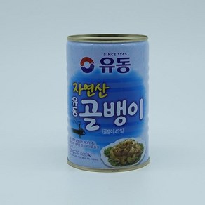 유동 왕 을지로 업소용 투다리 깡통 골뱅이 탕 통조림 캔 자연산 골뱅이 400g, 1개