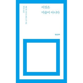 이것은 미술이 아니다, 메리 앤 스타니스제프스키, 현실문화연구