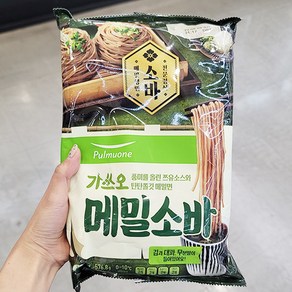 풀무원 가쓰오 메밀소바, 576.8g, 2개