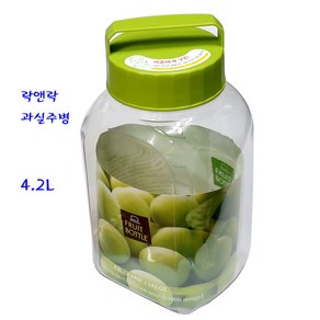 락앤락과실주병-락앤락매실술병 (HPP453)-4.2L, 1개, 4.2L