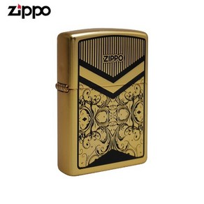 ZIPPO 라이터 프린팅 NEOCLASSIC 1 GDU 오일+심지+부싯돌 3종세트 포함