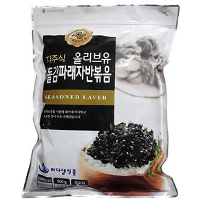 바다샘 지주식 올리브유 돌김 파래자반 볶음 500g 김앤김 성경 광천 돌자반 이강산닷컴