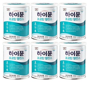 일동후디스 일동후디스 new 하이뮨 프로틴밸런스 6통+보틀1개+스푼3개