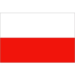 폴란드 POLAND 국기 FLAG 유럽 깃발 세계 만국기 깃발, 1개