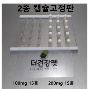 2종 캡슐고정판(100mg 200mg), 1개