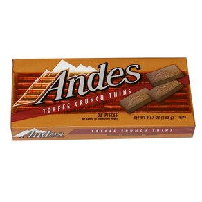 Andes 앤디스 초콜릿 132g - 토피크런치, 1개