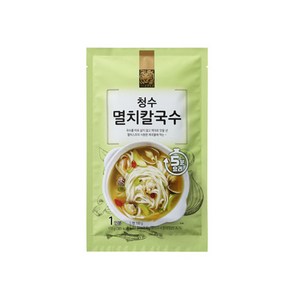 청수 멸치칼국수 110g, 10개