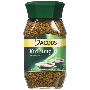 Jacobs Kronung Instant Coffee 200 Gram / 7.05 Ounce (Pack of Jacobs Kronung 인스턴트 커피 200그램/7.05온스(6팩