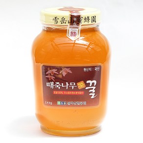 설악산허니팜 꽃꿀100% 때죽나무꿀, 2.4kg, 1개