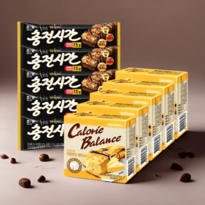 한입간식 해태 충전시간 칼로리바란스 다이어트 간식, 칼로리바란스 5개, 칼로리바란스 5개, 75g, 1개