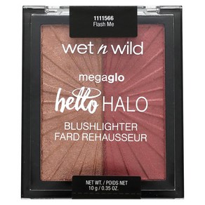 wet n wild 메가글로 블러셔 하이라이터 10g 플래쉬 미, 1개