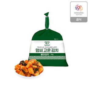 종가 맘씨고운 총각김치 3kg