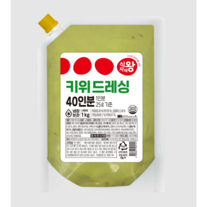 식자재왕 키위드레싱 1kg, 3개