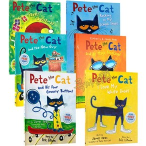 [콕서점] 피트더캣 픽쳐북 6권 세트 영어원서 Pete the Cat 음원제공, 피트더캣 픽쳐북 (6권 세트)