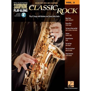 Classic Rock (Saxophone Play-Along) 고전 록 색소폰 악보집 (온라인 음원 포함) Hal Leonard 할 레오나드