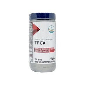 포라이프 트랜스퍼 팩터 티에프 씨브이-TF CV(카디오), 1개, 120정