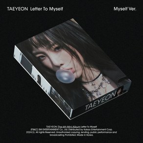 태연 / Letter To Myself 미니앨범 6집 (Myself Ver)(스마트앨범/CD아님/L700001491)