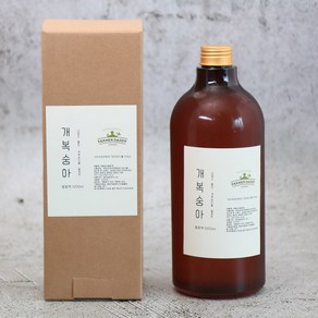 파머대디 강원도 자연산 야생 개복숭아효소 개복숭아액기스 1000ml 개복숭아발효액, 1L, 1개