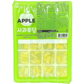 사과 판푸딩 1kg, 1개