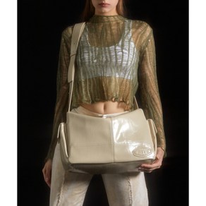 [비비와이비] [BBYB] TOMO Messenger Cross Bag (Ivory)