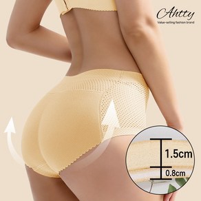 아띠Ahtty 여성용 3D 입체 힙업 엉뽕 메쉬 보정 팬티 3size / 2colo