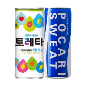 포카리스웨트245ml & 토레타240ml X 각15개(총30개) 이온음료/과채음료/스포츠음료, 240ml, 30개