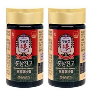 [빠른배송][정관장]홍삼진고 250gX2병/1박스+선물포장, 500g, 1개