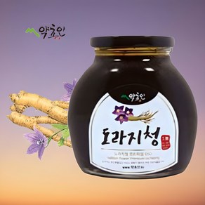 약초인 약초인 도라지청 프리미엄 650g / 국내산 100% 무설탕 무색소 순수도라지청, 1개