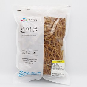 동해청정 반찬용 얇은쥐포채 쥐포중채, 1개, 1kg