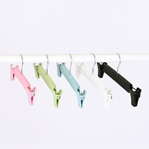 [빠른배송] 철제 논슬립 니트옷걸이 라운드옷걸이, 블랙, 1개