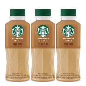 스타벅스 셀렉트 카페라떼, 18개, 300ml
