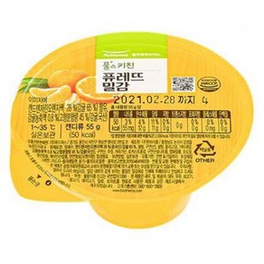 퓨레뜨밀감푸딩 75g 컵 풀스키친 실온, 1개, 75ml