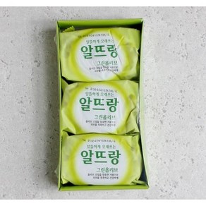 알뜨랑 비누 그린올리브 140g 3개, 420g, 1세트