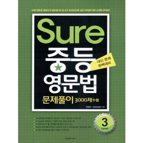 Sue 중등 영문법 Level 3, English one