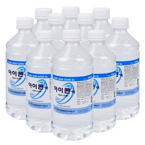 대한약품공업주식회사 아이콘 렌즈 세정액, 1L, 10개