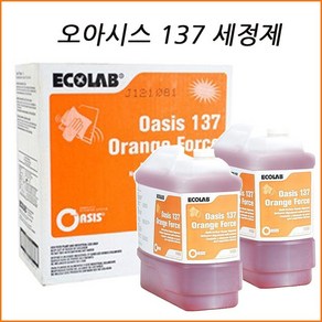 오아시스137 이콜렙 오렌지세정제 4.75Lx2입 1박스 고급다목적세척제 이콜렙정품, 2개, 4.75L