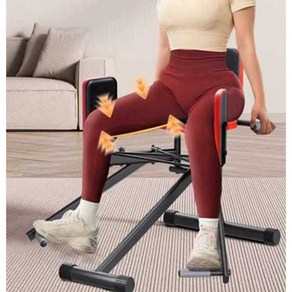 힙어브덕션 홈짐 허벅지 사무실 힙어덕션 머신 기구, 흰색