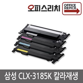 삼성 CLX-3185K 고품질출력 재생토너 CLT-K407S, 파랑, 1개