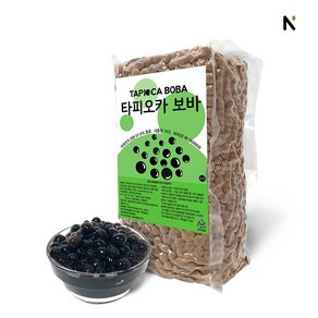 네이쳐티 타피오카 펄 보바2.5 타피오카펄 1kg 버블티 [당일발송], 1개입, 1개