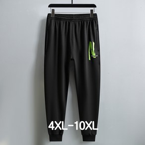 쥬엔리치 남자 빅사이즈 맨투맨 라운드넥 얇은 면 남성 긴팔티 바지 4XL-10XL