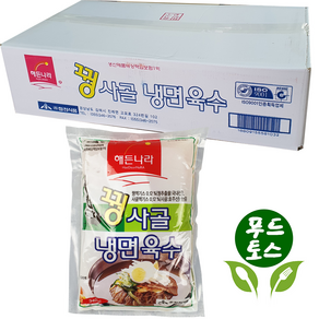 [푸드토스]해든나라 꿩육수 냉면육수 340ml 30봉 꿩사골육수 실온보관 haccp 아이스박스포장