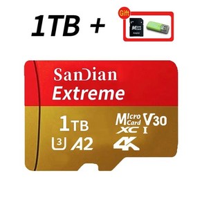 MICRO SD카드 마이크로SD카드 MICROSD 카메라 블랙박스 휴대폰 스마트 플래시 고속 메모리 TF Class10 스마트폰 PC 노트북 2023 128GB 256GB 1TB, 1개