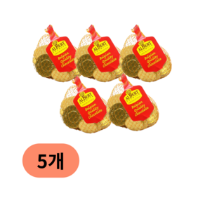 알버트 코인 동전 초콜릿, 50g, 5개