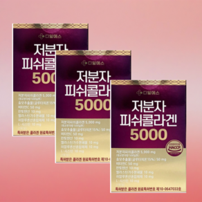 저분자 피쉬콜라겐 5000 90일분 디알에스 ds, 1개, 90회분