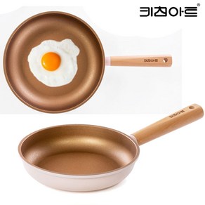 키친아트 골드플렉스 코팅 인덕션 미니 후라이팬 20cm, 1개