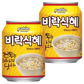 팔도 비락식혜, 238ml, 24개