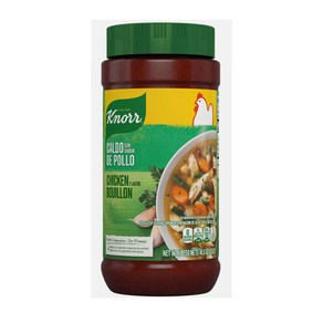 Kno Chicken Bouillon Caldo De Pollo 과립 치킨 맛 분말, 1개, 1.14kg